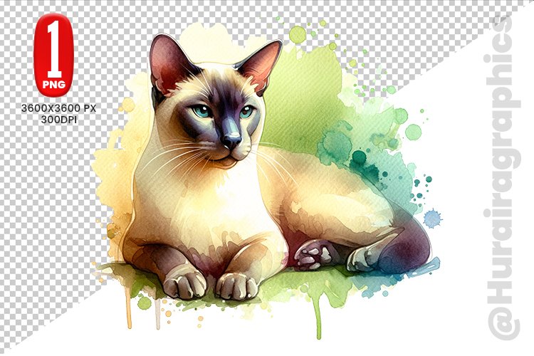 Cute Cat Clipart Image 6