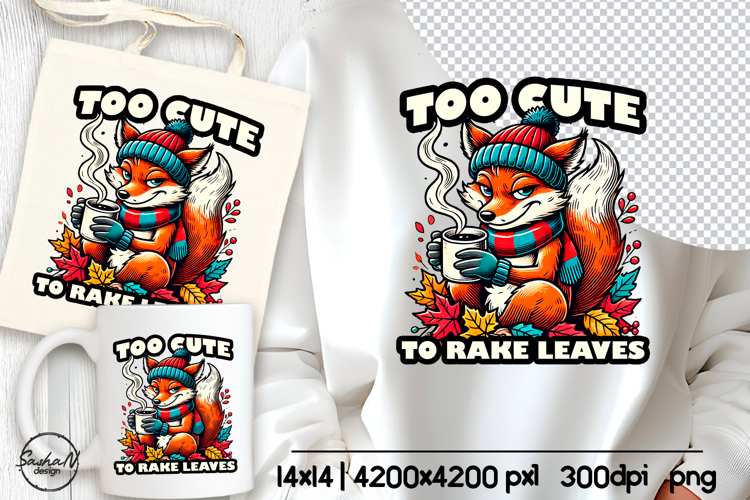 Sarcastic fall sublimation designs, Fox png
