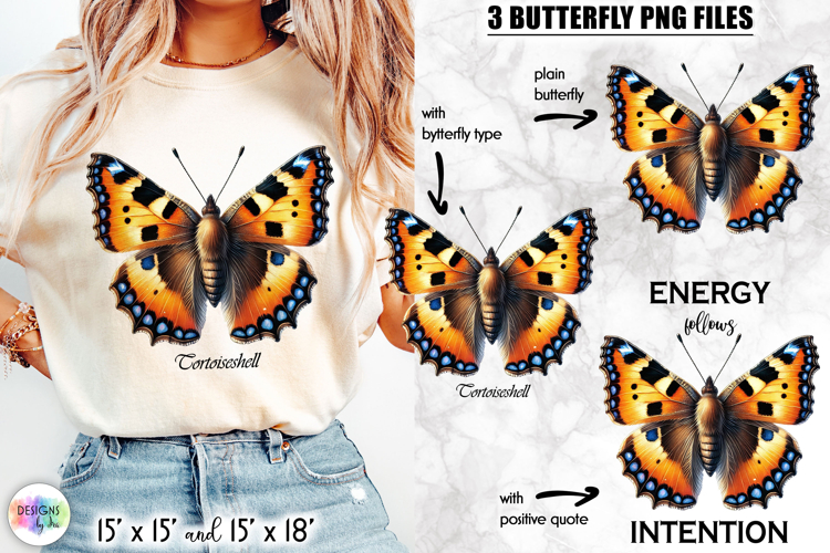 Inspirational Quotes Sublimation, Butterfly Clipart PNG