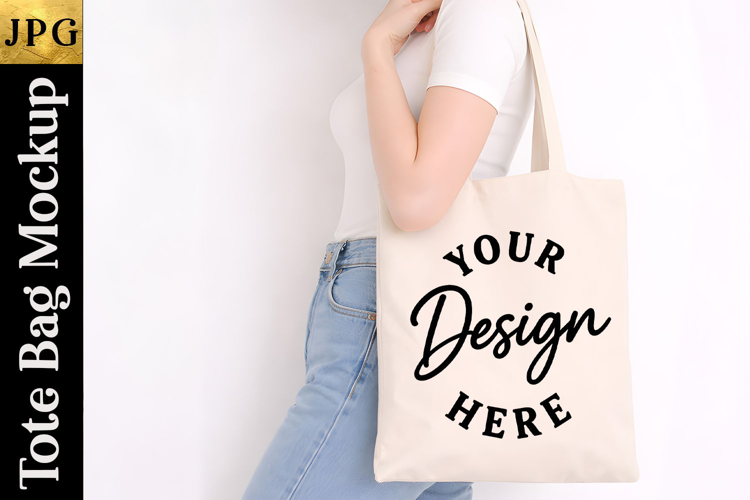 Tote Bag Mockup | Blank Tote Bag Mockup