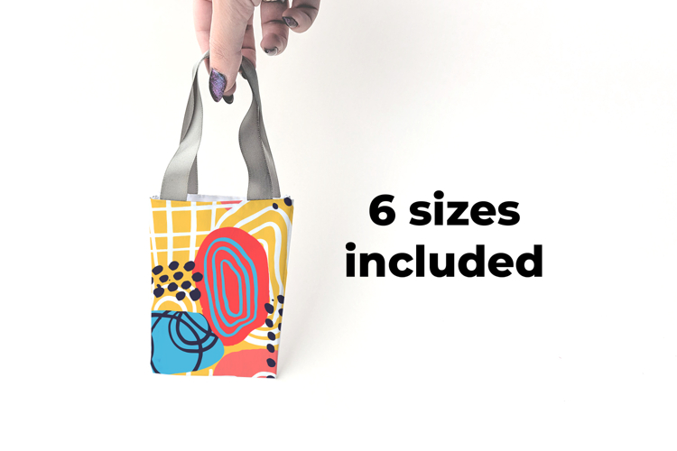 Tote Bag for Plush Toys and Dolls ITH Applique Embroidery