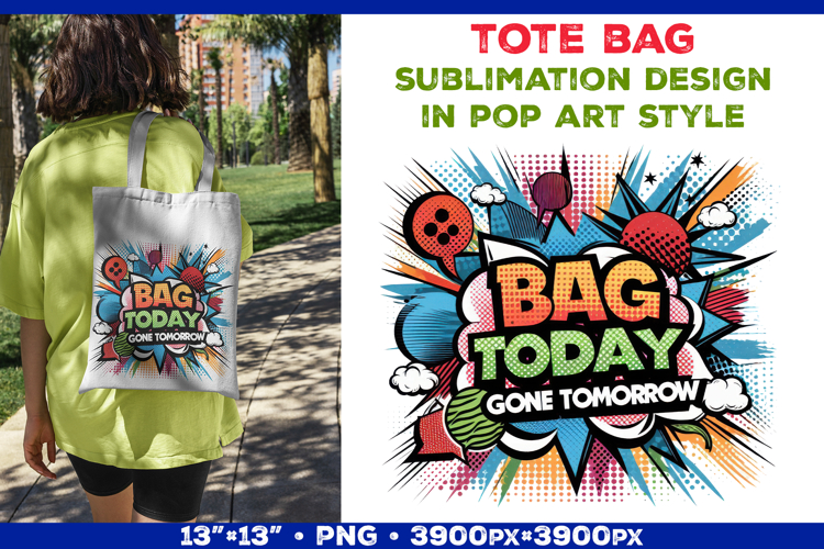 Tote Bag Clipart Image 10