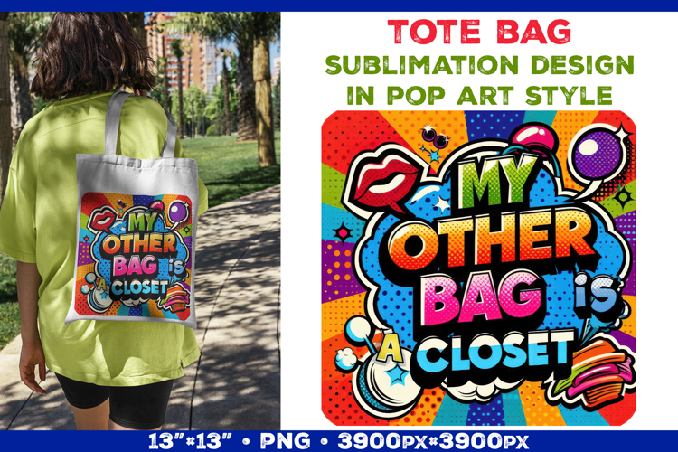 Tote Bag Clipart Image 5