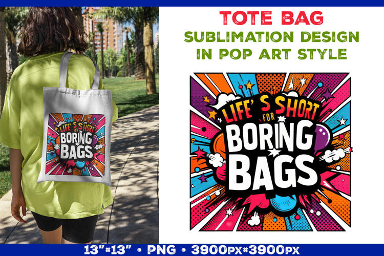 Tote Bag Clipart Image 3