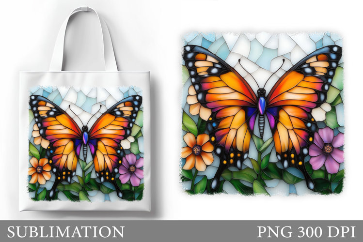 Butterfly Sublimation. Butterfly Tote Bag Sublimation
