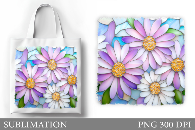 Flowers Tote Bag Sublimation. Flowers Sublimation