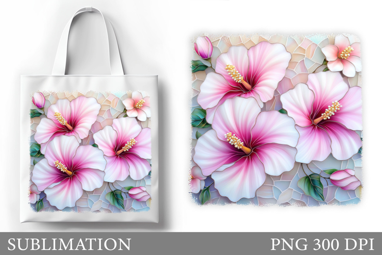 Flowers Tote Bag Sublimation. Flowers Sublimation