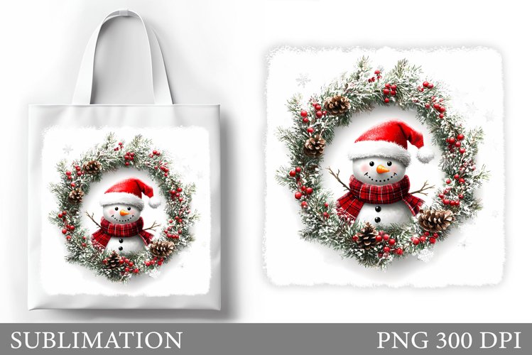 Cute Snowman Clipart Image 3
