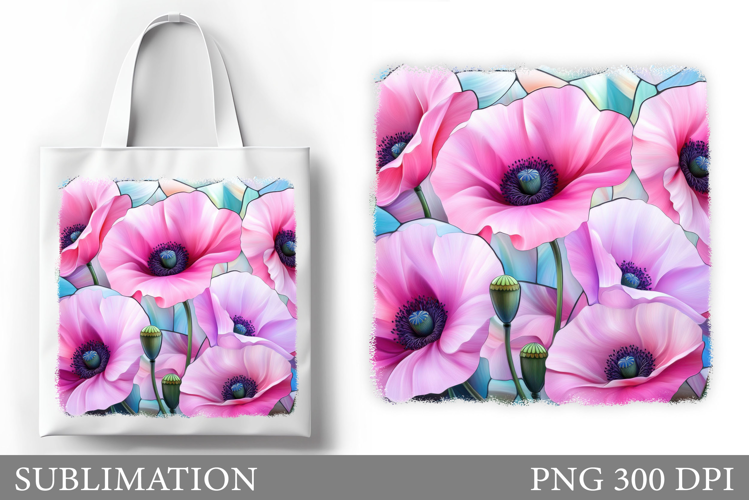 Flowers Tote Bag Design. Floral Tote Bag Sublimation
