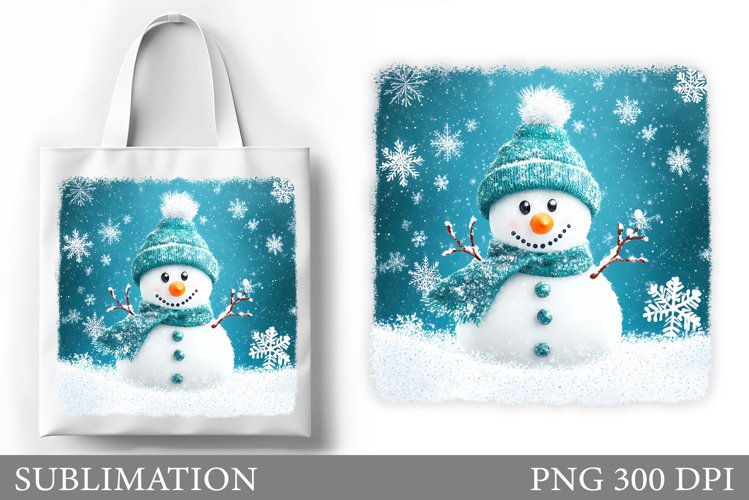 Cute Snowman Clipart Image 23