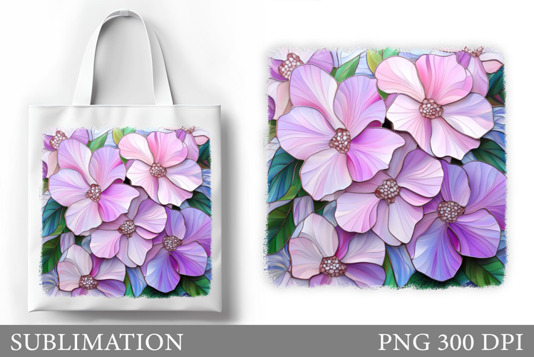 Flowers Tote Bag Design. Floral Tote Bag Sublimation