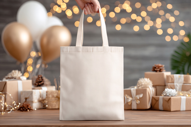 Canvas Tote Bag for Custom Brand Design