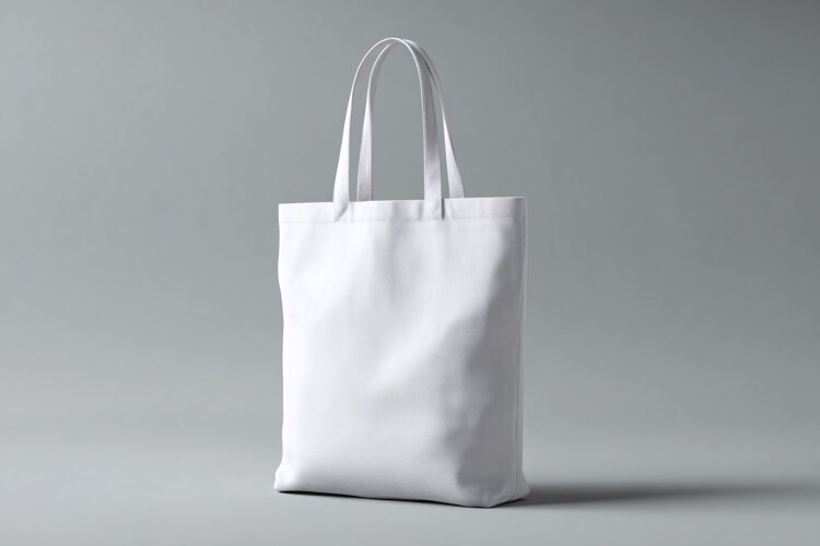 Blank Cotton Canvas Tote Bag for Logo Branding example image 1