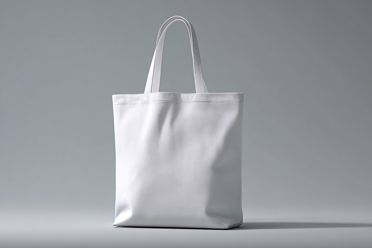 White Canvas Tote Bag Branding Mockup