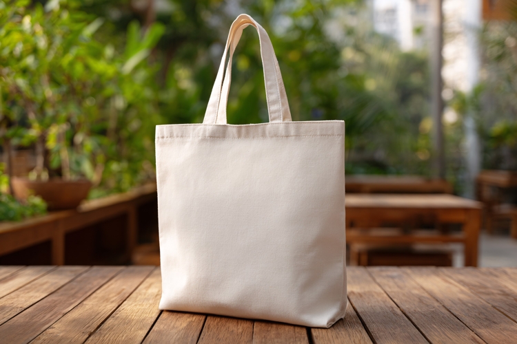 Canvas Shopper Branding Display