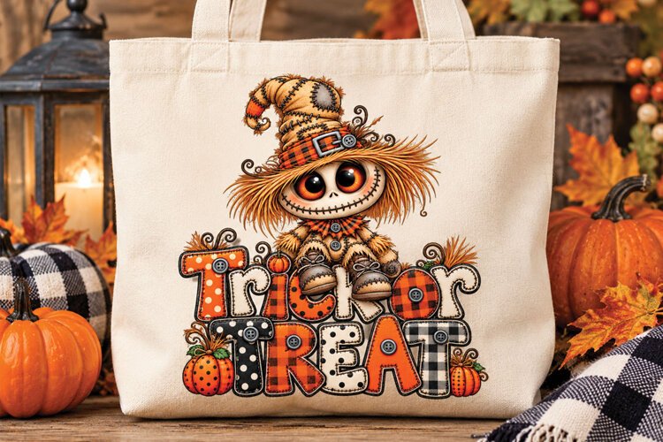 Scarecrow Halloween Trick or Treat, Scarecrow clip art png