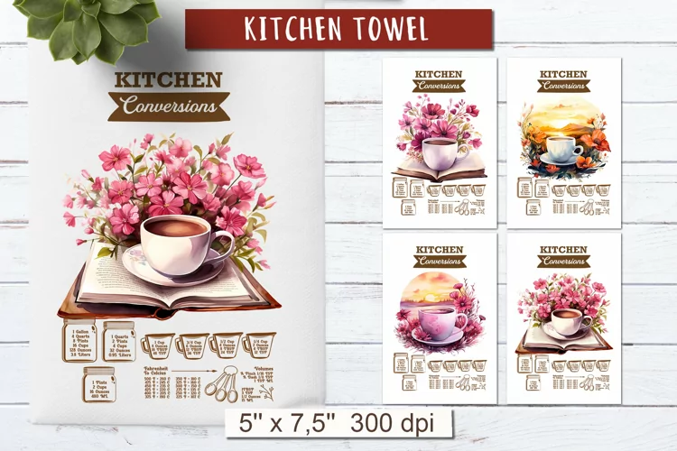 Kitchen conversion | Tea towel sublimation