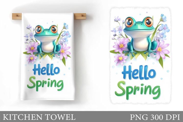 Cute Frog Clipart Image 10