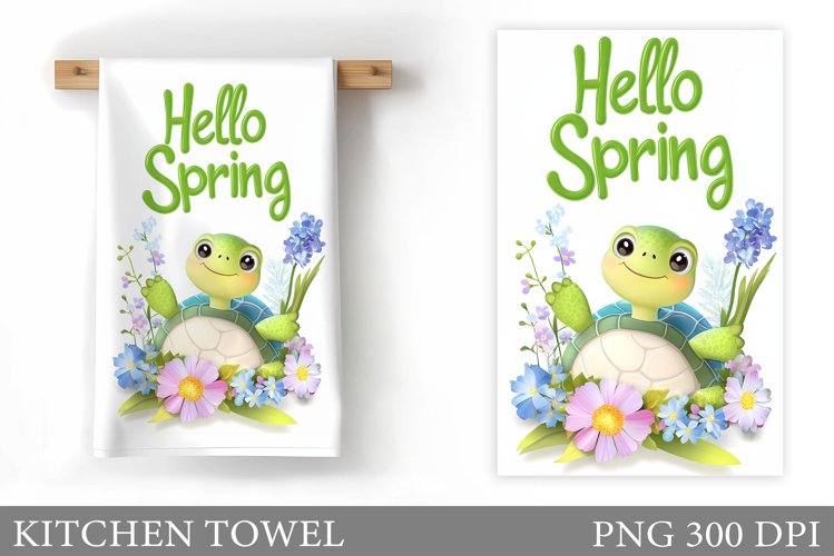Cute Turtle Clipart Image 16