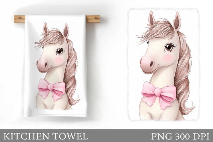 Cute Horse Clipart Image 8