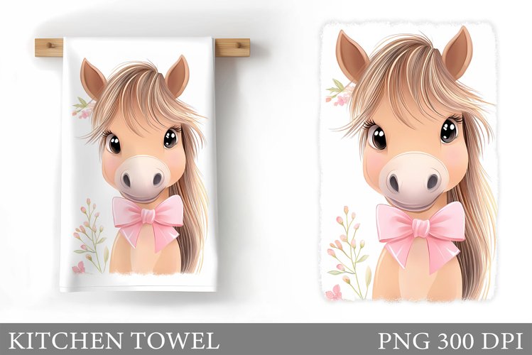 Cute Horse Clipart Image 6