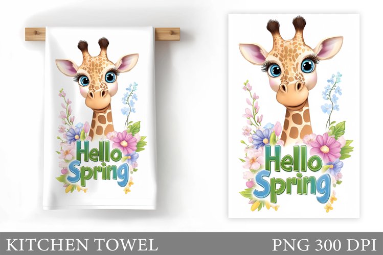 Cute Giraffe Clipart Image 15