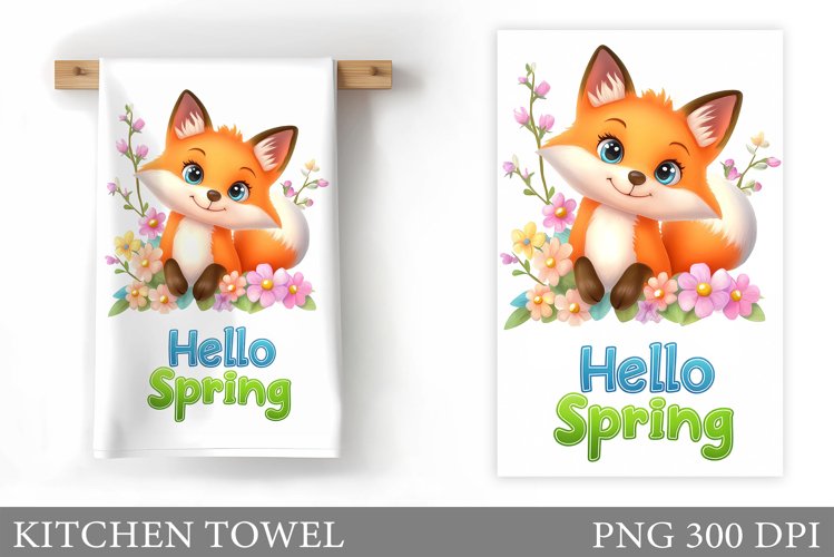Cute Fox Clipart Image 8