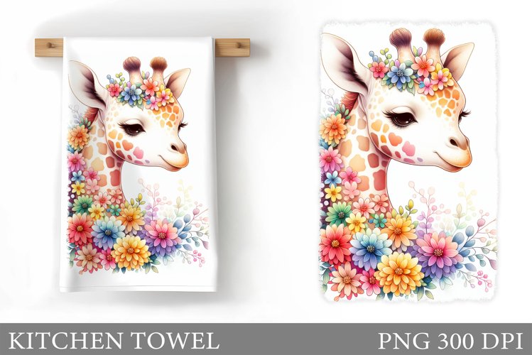Cute Giraffe Clipart Image 3