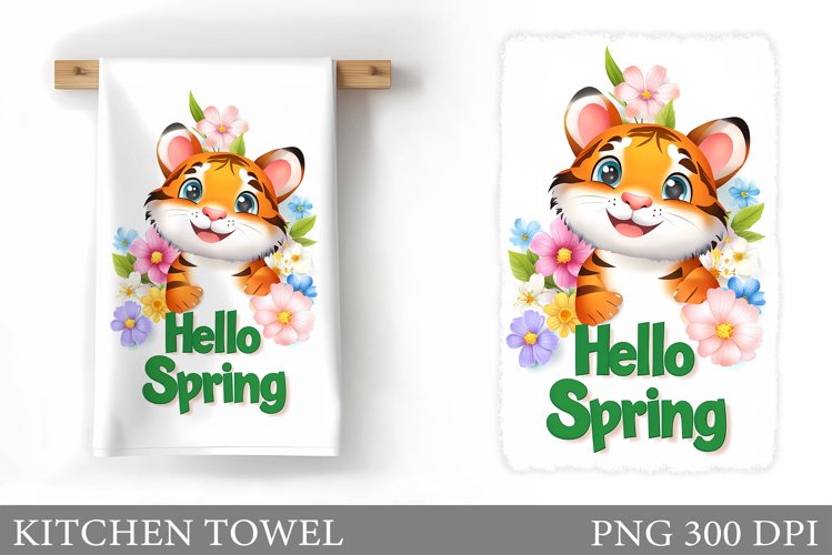 Cute Tiger Clipart Image 14