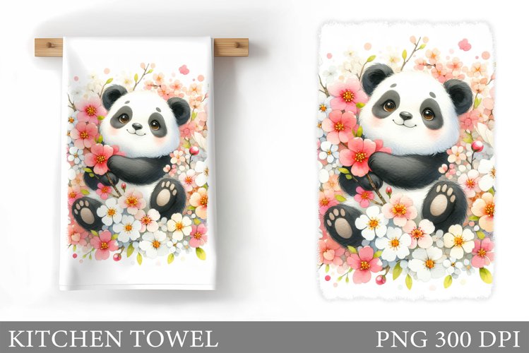 Cute Panda Clipart Image 8