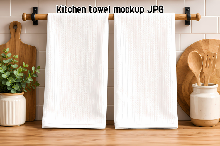 Kitchen Towel Mockup JPG