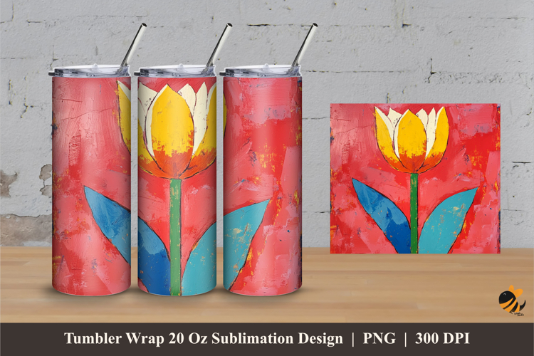 Tumbler Wrap Template