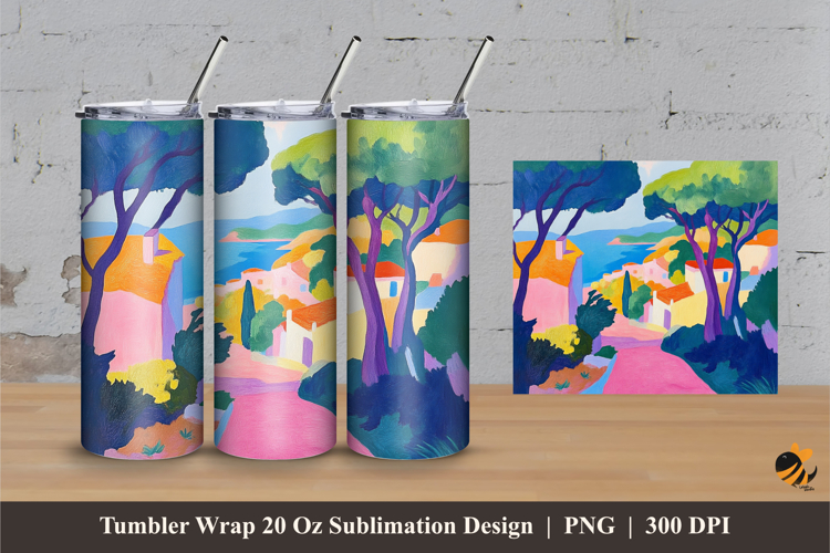 Tumbler Wrap Template Image 9