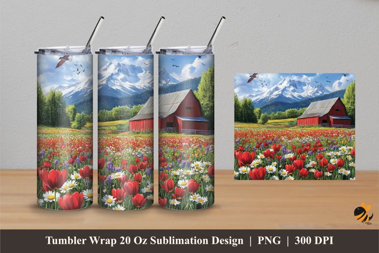 Tumbler Wrap Template Image 5