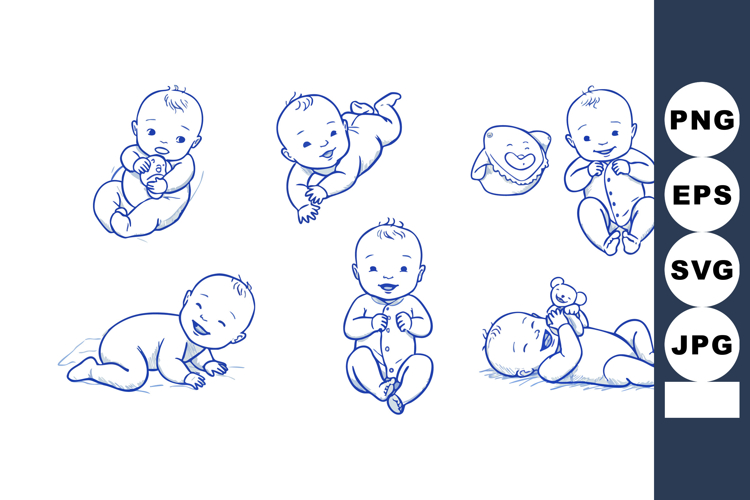 Infant Clipart Image 2