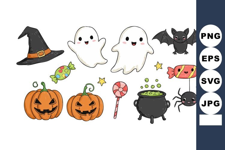 Ghosts Clipart Image 15