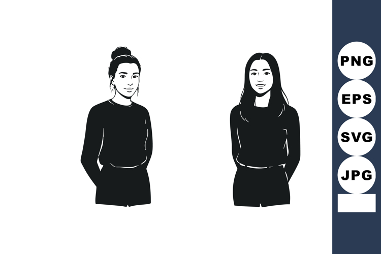 Women Clipart Image 5