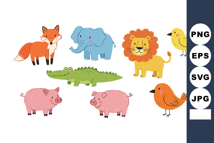 Cute Animal Cartoon Image 17