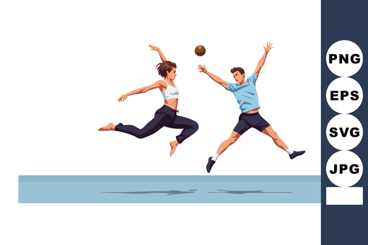 Volleyball Clipart Image 2