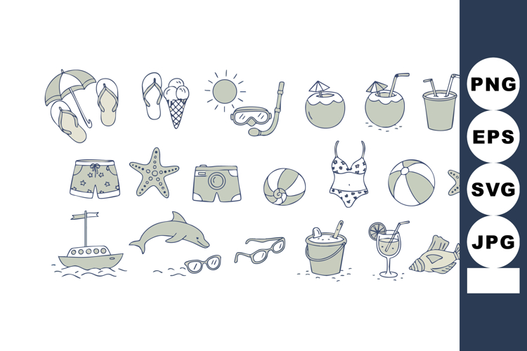 Summer Sun Clipart Image 24