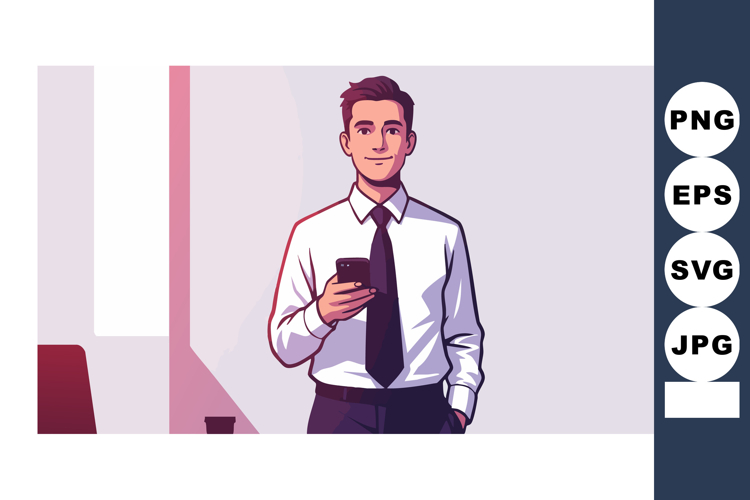 Smartphone Clipart Image 13
