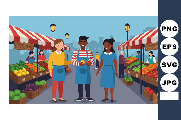 Market Clipart Image 3