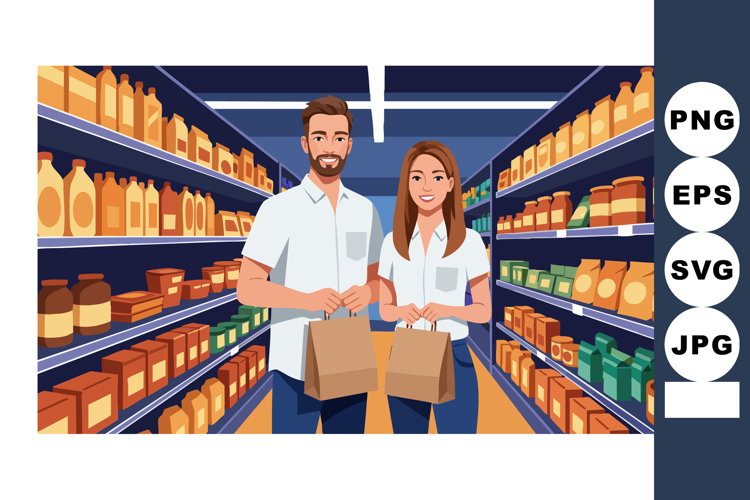 Groceries Clipart Image 24