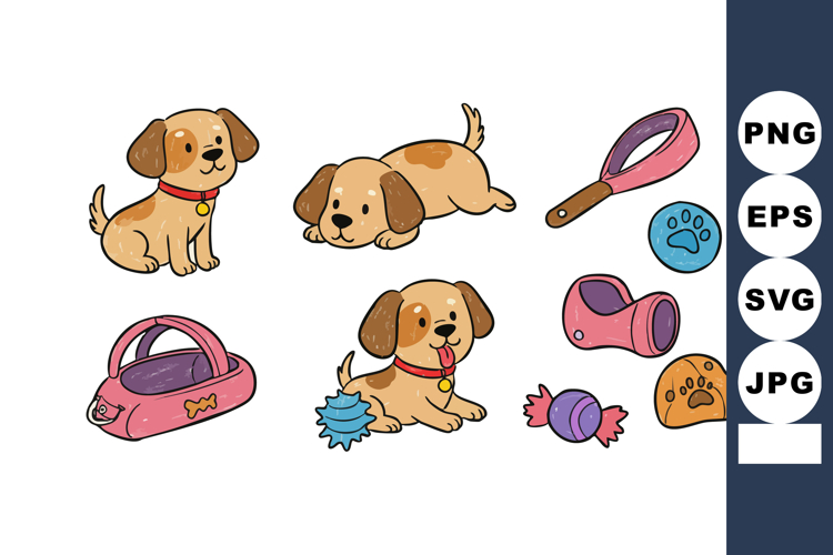 Dog Toy Clipart Image 22