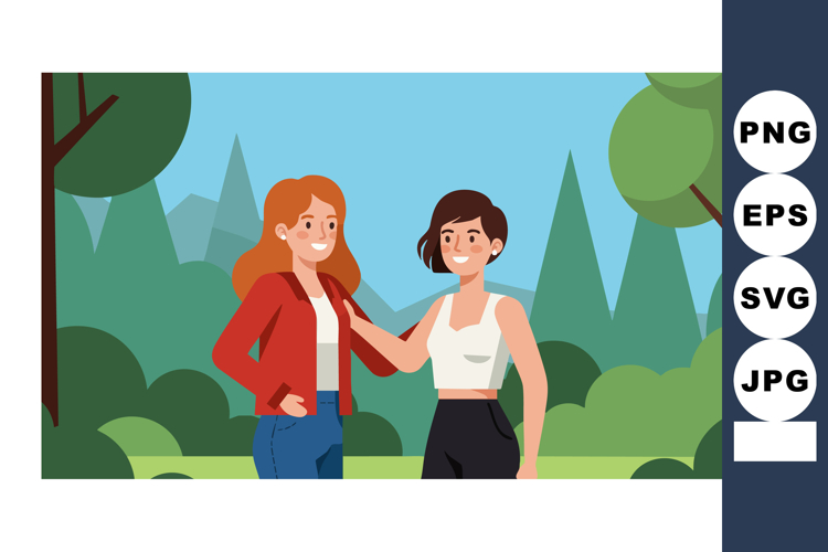 Friends Clipart Image 19