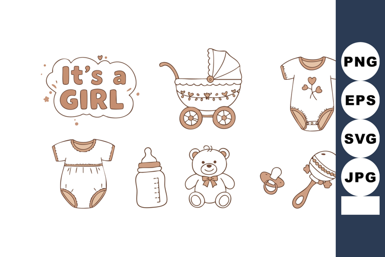 Baby Bottle Vector Image 15