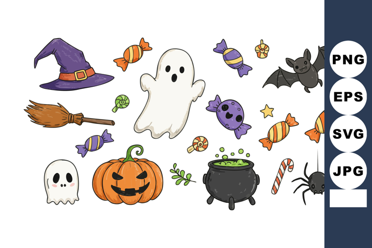 Witch Broom Clipart