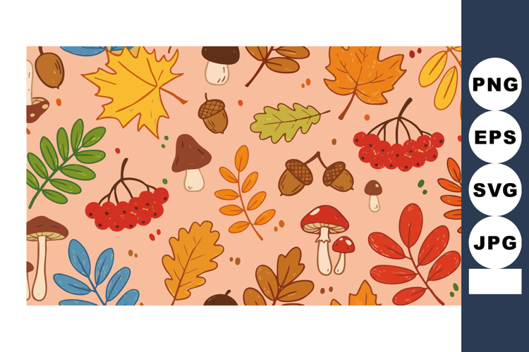 Mushrooms Clipart Image 6