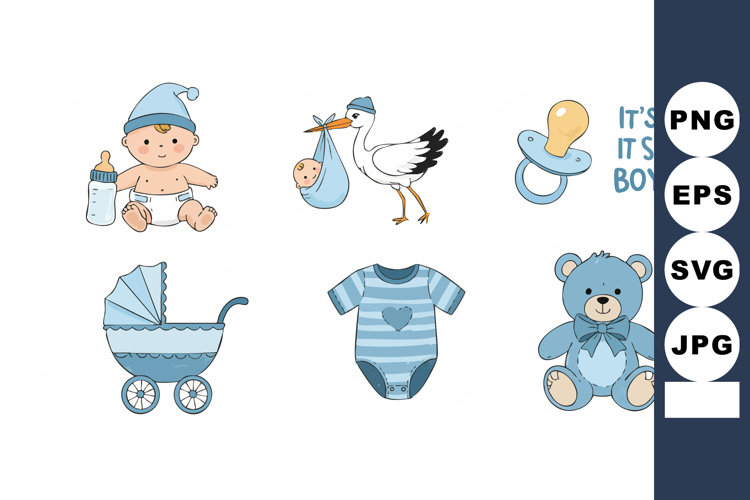Newborn Clipart Image 2