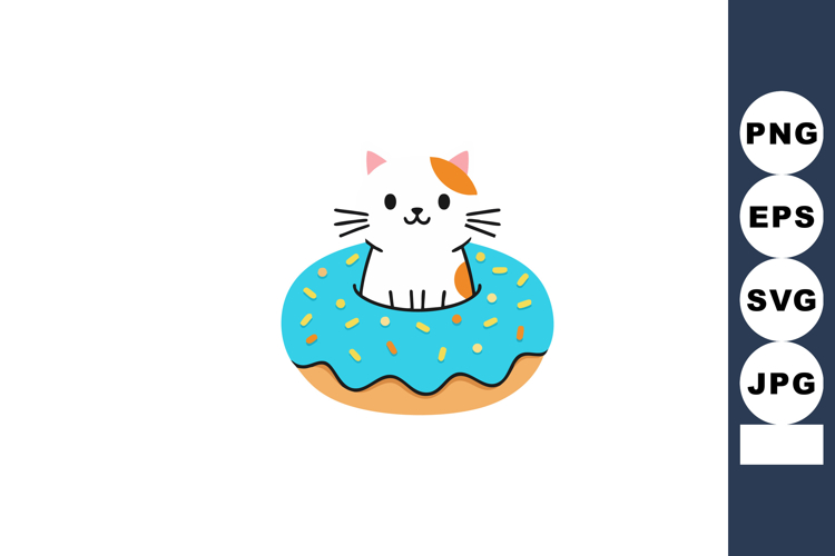 Donut Clipart Image 6
